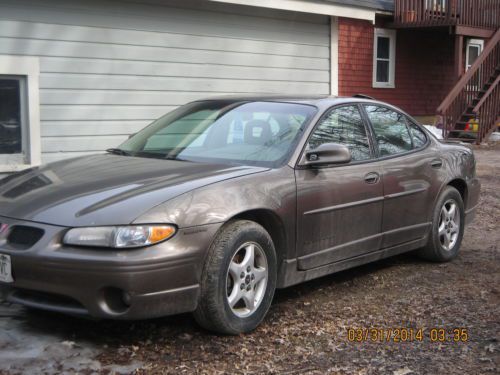 1999 pontiac grand prix gt sedan 4-door 3.8l