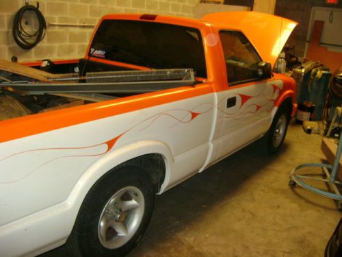 1999 chevy s-10 v8 conversion 350 turbo engine and 350 transmission local pickup