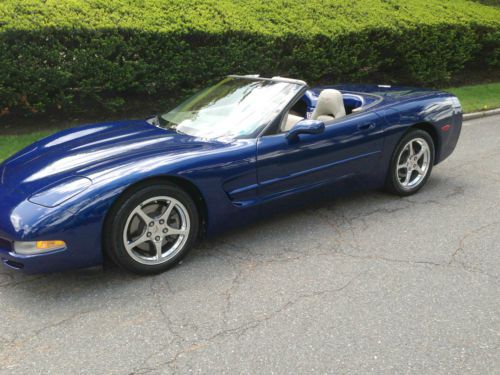 2004 corvette convertible 11,350 mile, commemorative edition