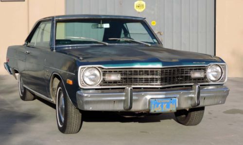 California original, 1974 dodge dart swinger, one owner, runs a+, **no reserve**