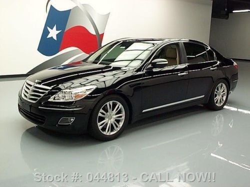 2009 hyundai genesis 4.6 tech sunroof nav rear cam 63k texas direct auto