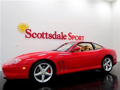 02 ferrari 575m * 7k mi * rosso corsa * calipers * daytona&#039;s * 15k belt service