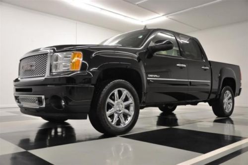 Awd denali navigation sunroof cooled leather camera crew 2012 2013 sierra 1500