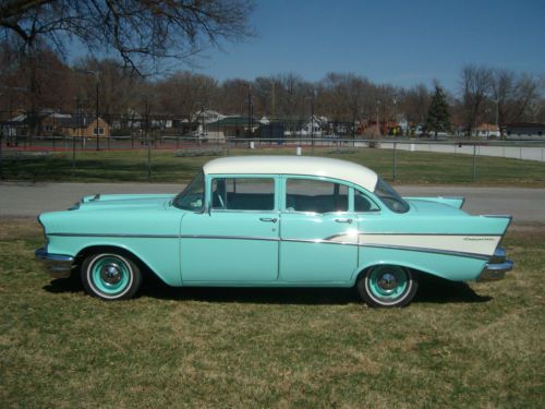 1957 57 Chevy Chevrolet 210 Original, image 16