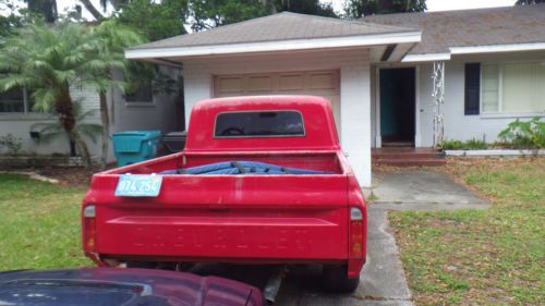 67 chevy p/u mechinally sound needs body work