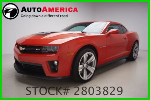 We finance! 295 miles 2013 chevrolet camaro zl1  6.2l v8 16v onstar premium