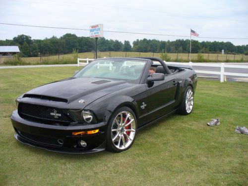 Mustang super snake convertable