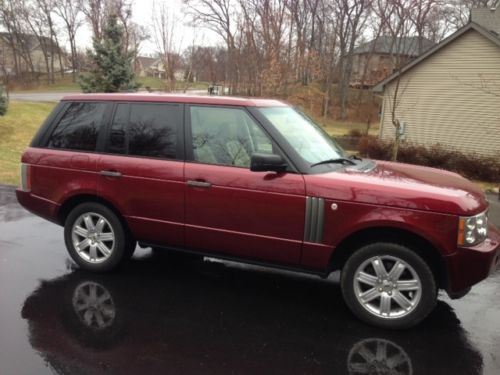 2006 land rover range rover hse 4wd