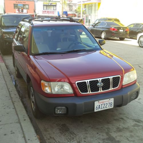 2001 subaru forester l  2nd owner