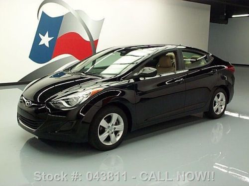 2011 hyundai elantra gls automatic alloy wheels 40k mi texas direct auto