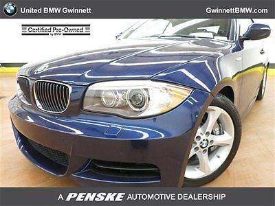 135i 1 series low miles 2 dr convertible automatic gasoline 3.0l straight 6 cyl