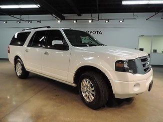 2012 ford expedition el limited suv 6-speed automatic leather seats