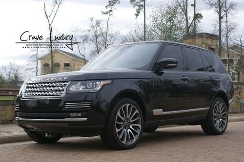 2013 range rover supercharged autobiography, upgraded wheels &amp; sound system
