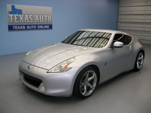 We finance!!!  2010 nissan 370z coupe 6-speed s mode rev match xenon texas auto