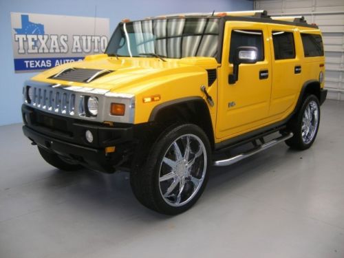 We finance!!!  2006 hummer h2 4x4 roof heated leather bose 3rd row texas auto
