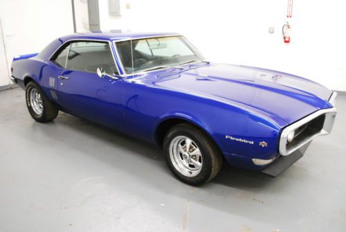 1968 pontiac firebird v8 350 automatic pwr steering cragers nice paint &amp; int