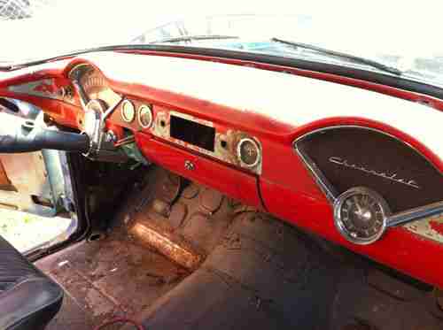 1955 Chevy bel air 150/210 handyman wagon not a nomad hot rod gasser rat rod, image 5