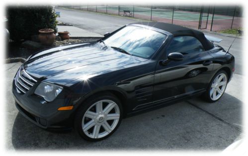 2007 chrysler crossfire convertible roadster 3.2