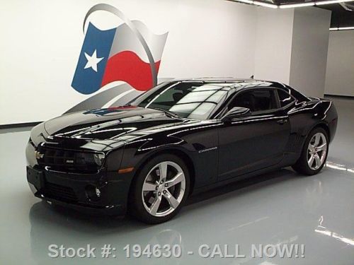 2010 chevy camaro ss 6.2l v8 automatic leather 20&#039;s 8k texas direct auto