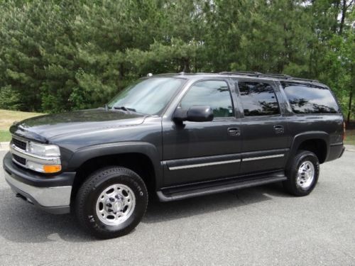 Chevrolet : 2005 suburban 2500 lt 4x4 8.1l tv/dvd navi records 1owner