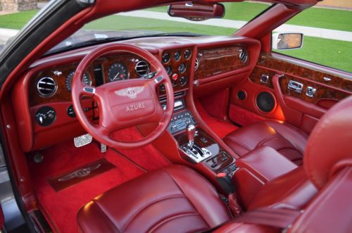 2001 Azure Mulliner Wide Body 1 of 154 Louis Vuitton luggage AZ books records, US $109,995.00, image 52