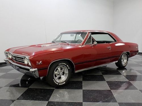 Real 138 ss, totally restored, 396 v8, cold ac, power windows, luxury musclecar!