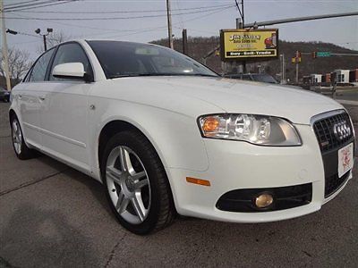 2008 audi a4 2.0t quattro s-line 6-speed manual stick shift awd clean!!!!!!!!!!!