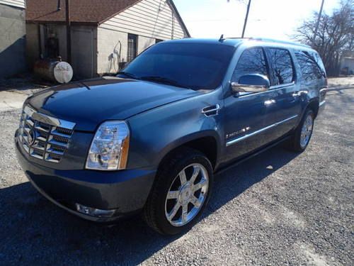 2009 cadillac escalade esv, 4wd, salvage, damaged, wrecked, cadillac