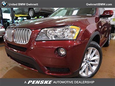 Xdrive28i new 4 dr automatic gasoline 2.0l l4 fi dohc 16v vermilion red metallic