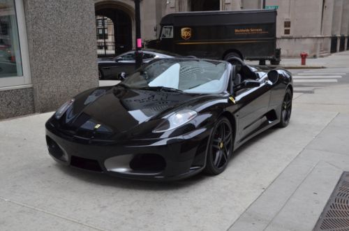 Triple black f430 spider, daytona seats, f1 shifters, carbon fiber....