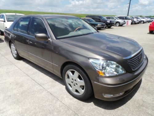 2005 lexus ls 430 4dr sdn at