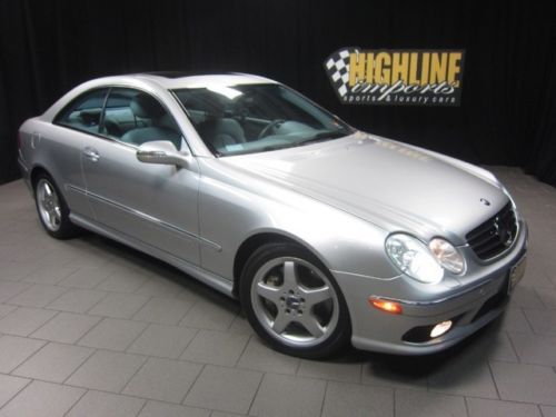 2004 mercedes clk500 coupe, only 49k miles, 302hp 5.0l v8, pristine condition!!