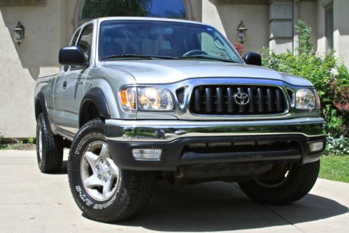 2004 toyota tacoma extended cab one owner vehicle 4x4 2.7l l4 sfi gas saver