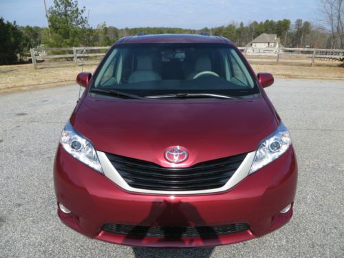 2011 TOYOTA SIENNA XLE REARVIEW CAMERA DVD 8-PASSENGER HTD LEATHER SUNROOF, US $17,995.00, image 22