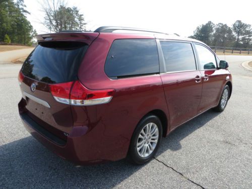 2011 TOYOTA SIENNA XLE REARVIEW CAMERA DVD 8-PASSENGER HTD LEATHER SUNROOF, US $17,995.00, image 23