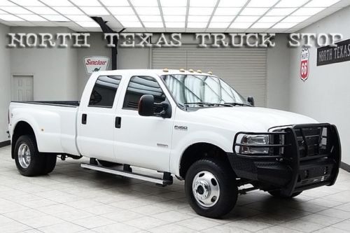 2006 ford f350 diesel 4x4 dually lariat crew texas truck