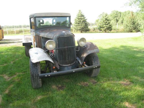 1934 ford truck, pickup, rat rod, hot rod, other