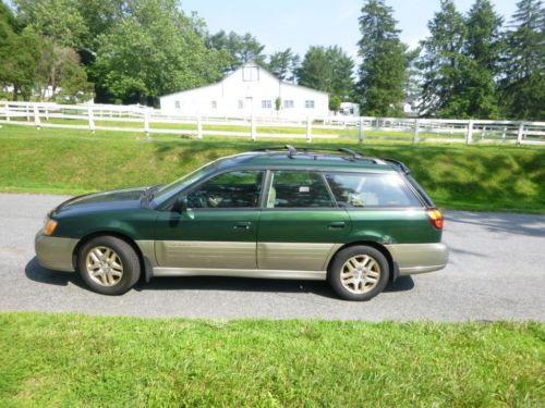 2000 subaru legacy outback all wheel drive no reserve