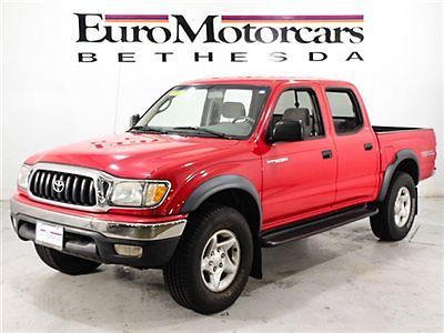 Double cab red auto 4x4 doublecab v6 automatic 05 4wd 02 financing 04 prerunner