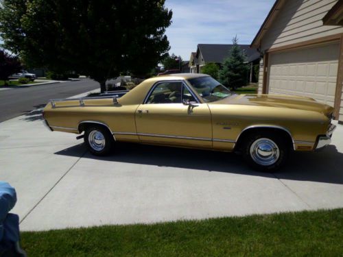 1970 chevrolet el camino base standard cab pickup 2-door 5.7l