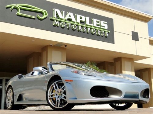 2005 ferrari 430 spider f1, ball polished wheels, yellow calipers, shields