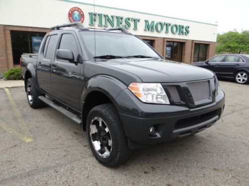 2011 nissan frontier 4wd crew cab swb pro-4x luxury package*bed cover*loaded