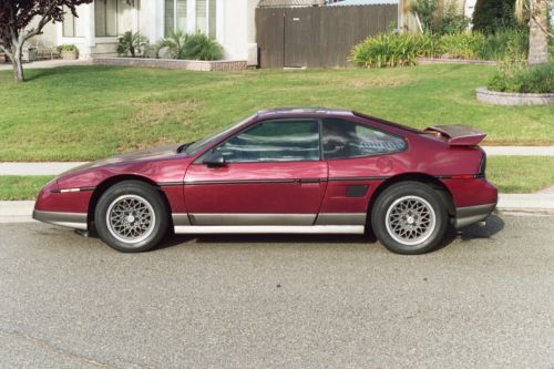 2 door coupe - burgundy color - well maintained - runs great