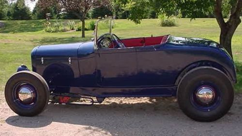 1928 ford a-v8 flathead hiboy  roadster on deuce frame