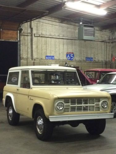 1968 u15fl early bronco rust free from arizona, rebuilt engine , very original