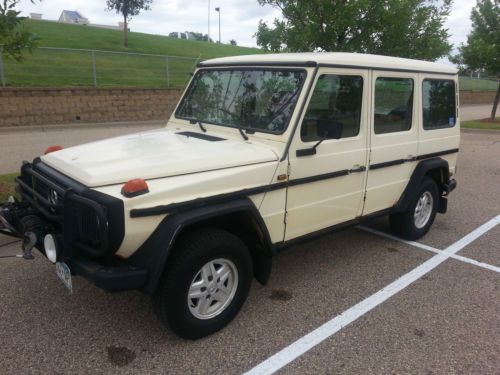 1985 mercedes gelandewagen 280ge (g-wagen) - 94k - rebuilt engine - no reserve!