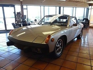 1974 silver porsche 914 2.0! targa