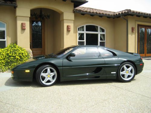 1997 ferrari f355 gts tubi exhaust 13,500 mi, 6 spd, all maintenance up to date.