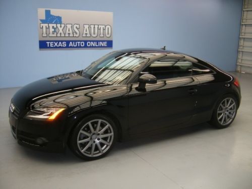 We finance! 2010 audi tt 2.0t prem plus quattro heated leather 43k mi texas auto