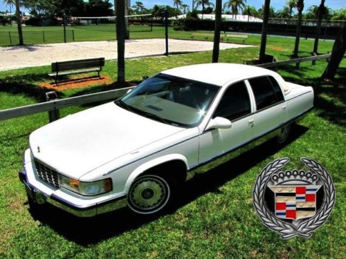 1996 cadillac fleetwood w/56k miles clean carfax